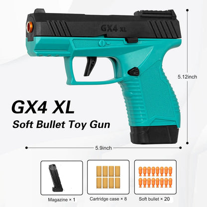 Mini Gx4 Soft Bullet Toy Gun Shell Throwing Continuous Pistol Empty Hanging Outdoor Sports Shooting Games Blaster