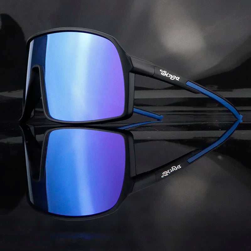 Photochromic Cycling Sports Sunglasses UV400 Outdoor Bike Eyewear