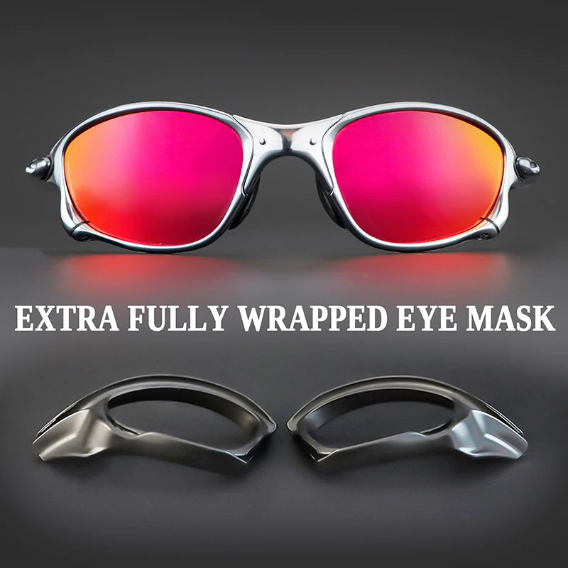 Polarized Metal Cycling Sunglasses