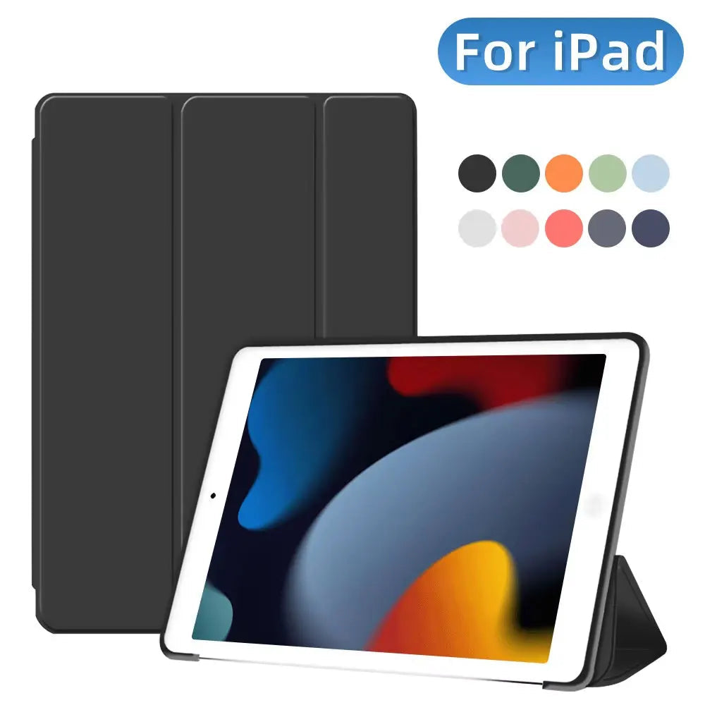 For iPad Case For Air 11 13 M2 2024 Pro 11 13 For Pro 11 12.9 10th Gen Air 10.9 iPad 5/6th 9.7 10.5 7/8/9th 10.2 Mini 6 Cover
