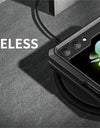 Dual Layer Rugged Protective Cover with Rotatable Belt Clip Screen Hinge Protection Case for Samsung Galaxy Z Flip 5