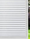 Frosted Privacy Striped Window Film Office Decorative Self Adhesive Glass Window Decals Width 65/75/85/90 by 200 cm