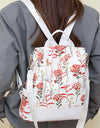 PU Leather Backpacks Multi Function Anti Theft Design Backpack Large Capacity Leisure Travel Bags