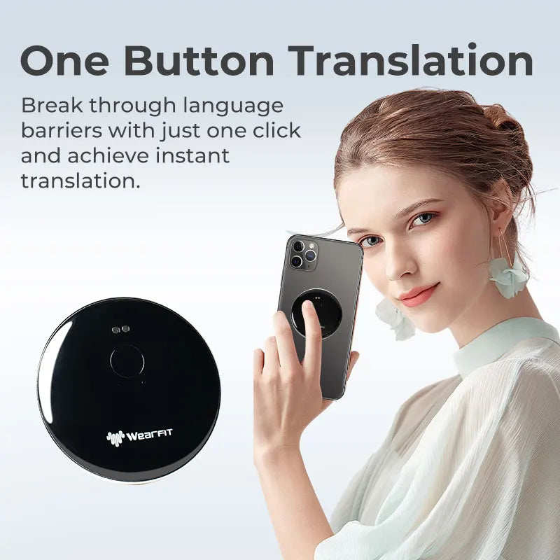 AI Voice Assistant Accurate Translator 137 Languages Video Photo Record Translate Simultaneous Interpretation Translation