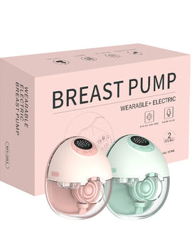 Wearable BPA-Free Wireless Bra Breast Pump with Cordless Bottle Design Wearable Silicone Flange Milk Manual Breast Pump