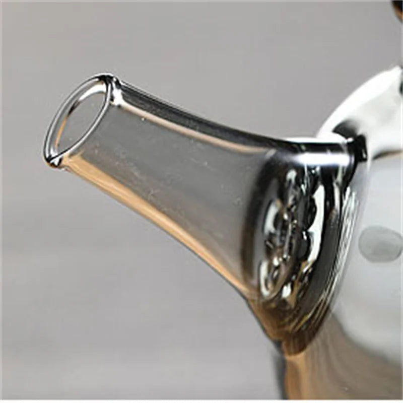 200ml High Borosilicate Mini Glass Teapot with Filter
