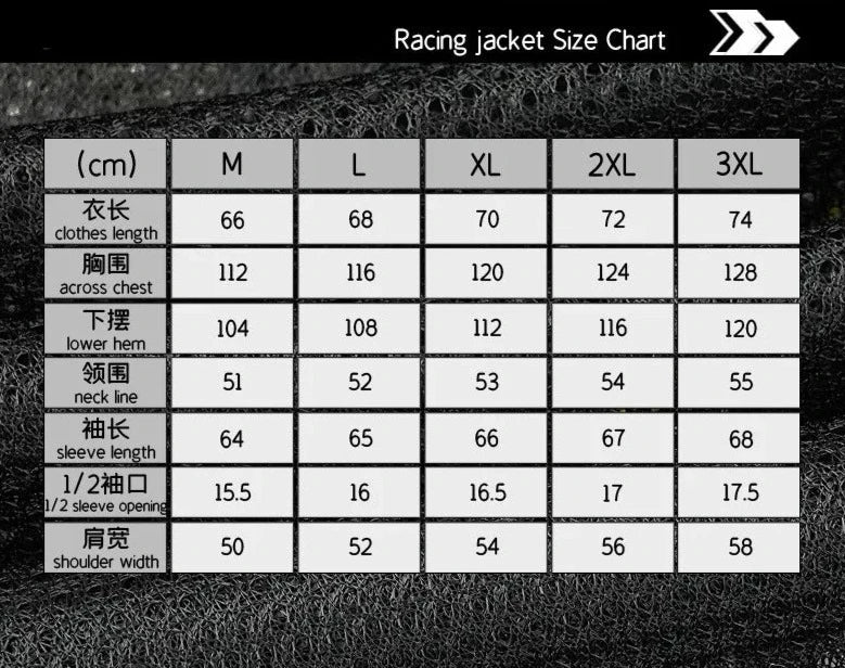 Motorcycle Off road Racing Jacket Four Seasons Riding Suit Anti-fall Windproof Jacket summer Team jersey