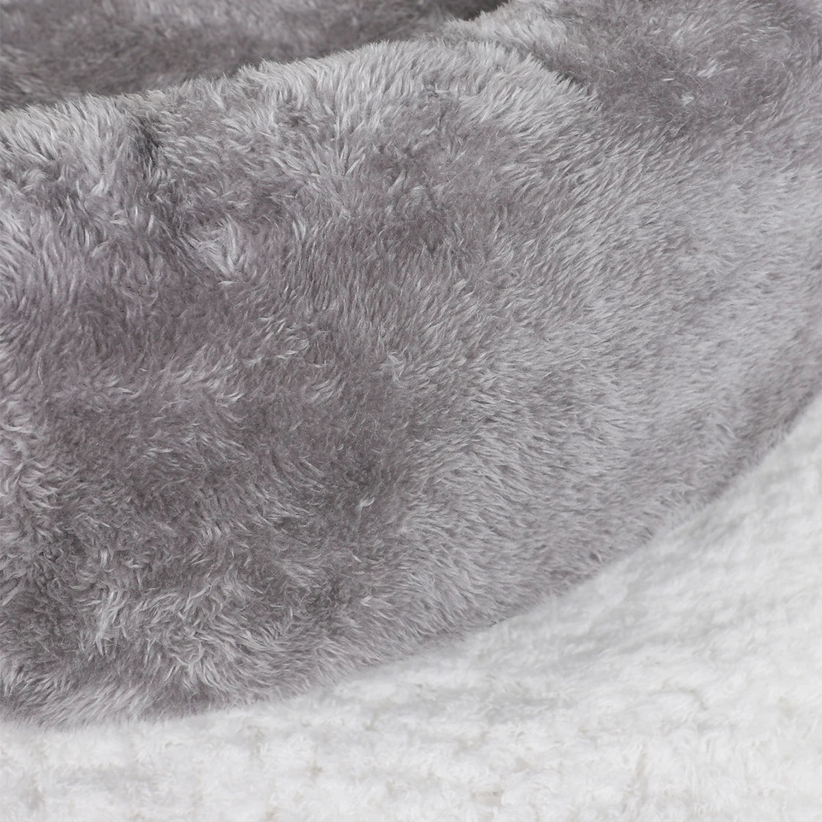 Fluffy Plush Pet Cushion Bed for Dogs and Cats