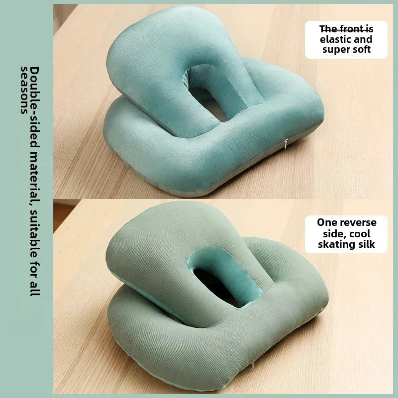 Officer Ice Silk Nap Pillow Pillow Style Summer Student Face down Sleep Pillow Office Nap Aid Soft Comfortable Home Goods