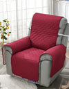 1 Seater Recliner Sofa Cushion Quilted Anti-Slip Recliner Chair Cover Mat Furniture Protector Couch Cover Pet Sofa Cushions