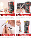 Professional Digital Oscilloscope Multimeter True RMS 48MS/s Sampling Rate 10MHZ Analog Bandwidth Data Storage