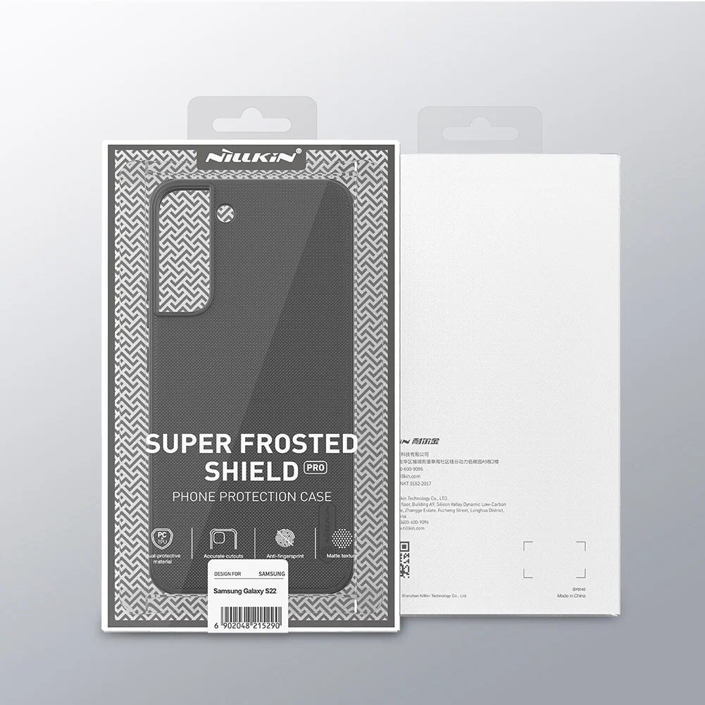 Super Frosted Shield Pro Case For Samsung Galaxy S22 Plus S22 Ultra Phone Anti-Fingerprint Shockproof Cover