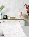 70cm*1m Ceiling Wallpaper 3D Brick Waterproof Wall Stickers Foam Self-Adchive Bedroom TV Background Wall Decoration