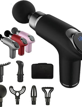 Mini Fascia Gun Muscle Relaxation Massage Shock Electric Whole Body Massage Gun Relieves Fatigue and is Convenient to Carry