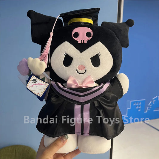 Kawaii Cartoon Plush Doll with Hat Soft Sofa Pillow