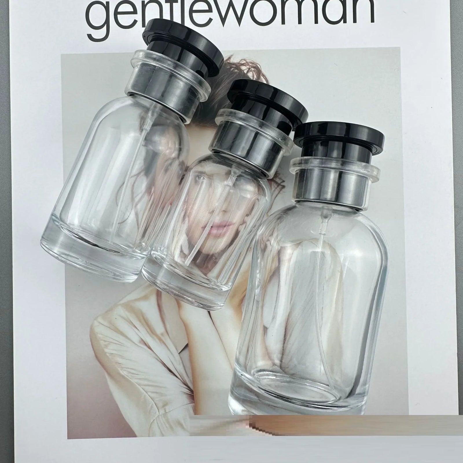50ml 100ml Empty Perfume Bottle Glass 30ml Refillable Clear Spray Bottle