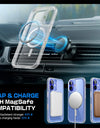 For iPhone 16 Plus Case with Camera Control Capture Button UB Mag Slim Clear Shockproof Magnetic MagSafe Phone Case