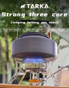 Camping Gas Stove 5800w 3 Head Gas Burner Tourist Strong Fire Furnace Climbing Hiking Equipment Picnic Kitchen Cookware