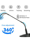 Cardioid  XLR Wired Plug Desktop Gooseneck Microphone for Computer PC Studio Speech Lectures Video Live Meeting