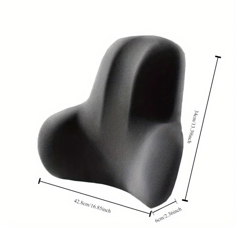Memory Foam Lumbar Back Cushion Car Office Chair Lumbar Cushion Postpartum Waist Support Multi Functional Pain Relief Pillow
