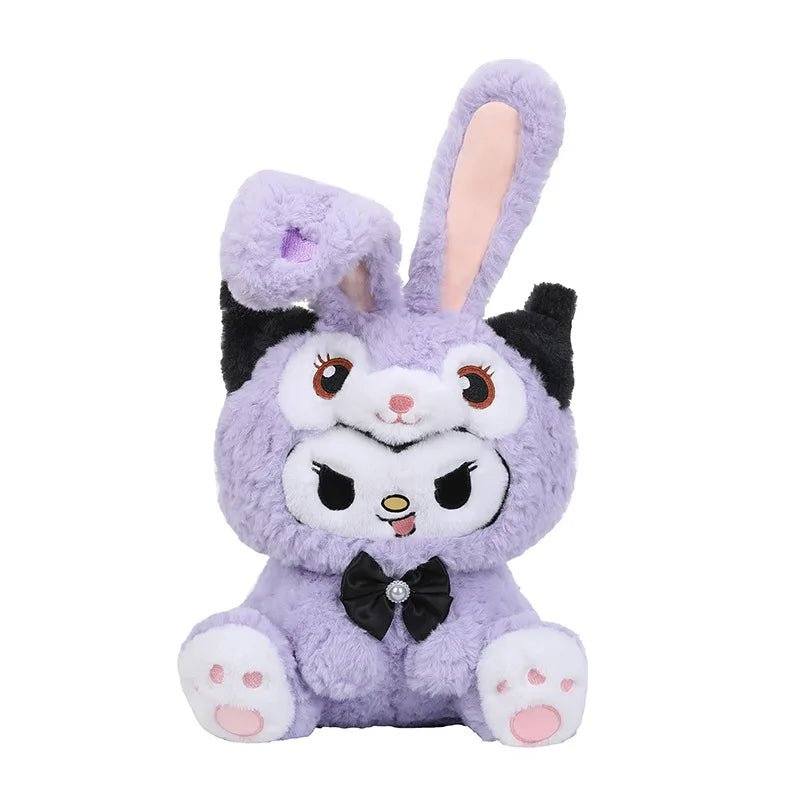 Kawaii Kuromi Transformation Plush Toy Soft Stuffed Doll