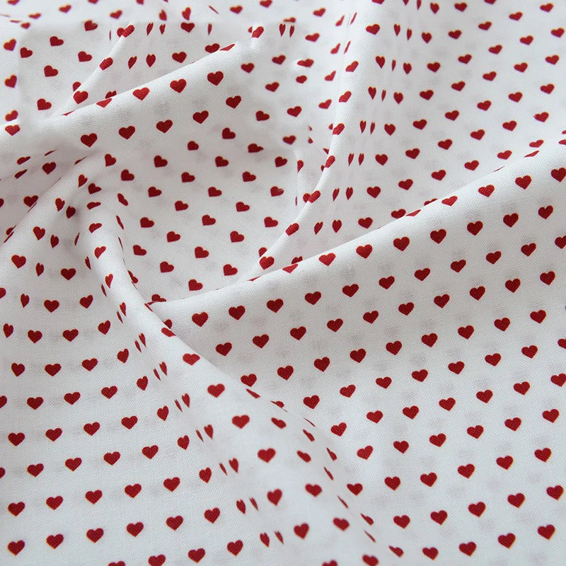 Pure Cotton Digital Printing Christmas Flower 60SManual DIY Decorate Fabric Pillow Clothes Christmas Theme Autumn and Winter New