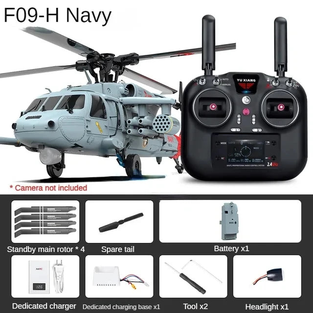 Remote Control Naval Military Helicopter With GPS Positioning