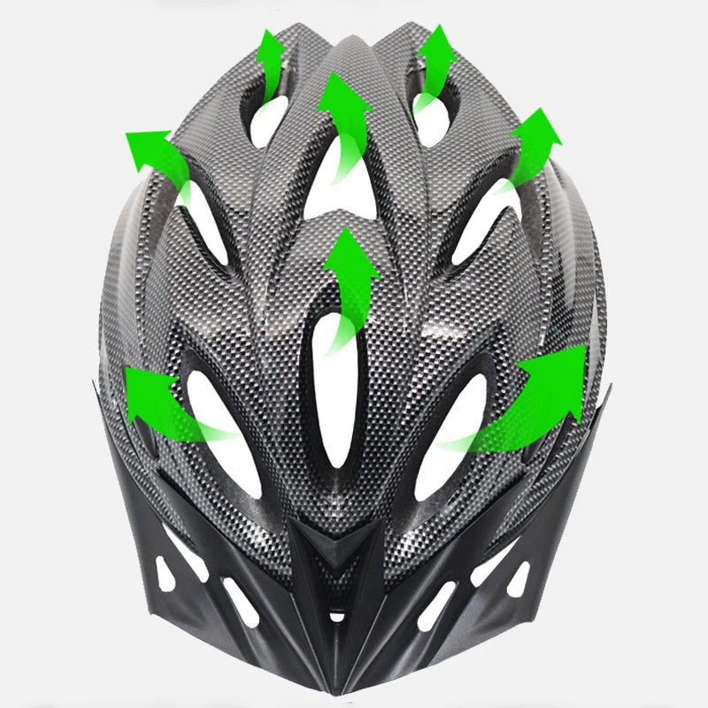 Ultra-lightweight bike helmet Cycling road mountain bike one-piece helmet for men and women Bicycle Accessories