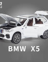 1/32 Scale BMW X5 SUV Alloy Car Diecast Model Pull Back  Toy Collection Of Hobby Decorative Fine Ornaments Gifts