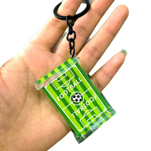 2026 Football Stadium 3D Keychain Soccer Fan Bag Charm Collectible