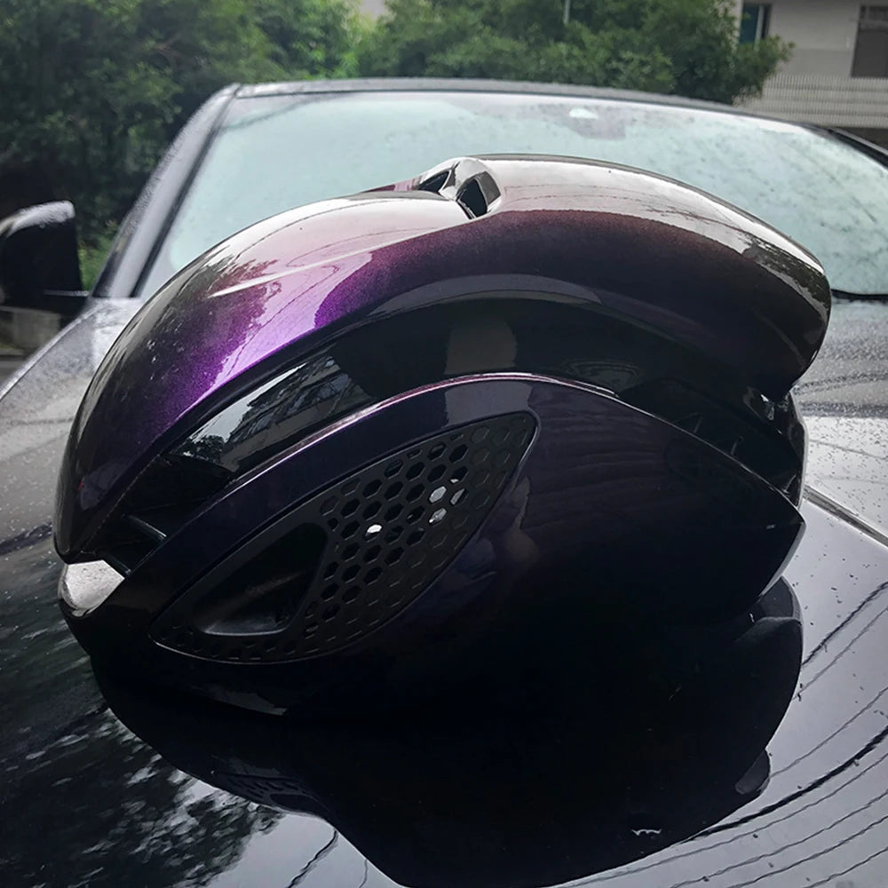 Aero Time Trial Cycling Helmet For Road Bike Racing