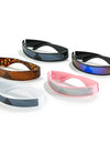 Cyberpunk Sunglasses  One Piece Shape Wrap  Ring Small Frame Punk Men Women Fashion Trend Futuristic Sunglasses