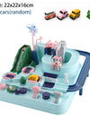 Car Rescue Adventure Rail Track Toy for Kids Racing Brain Educative Interactive Table Game Educational Toys Train Boy Girl Gifts