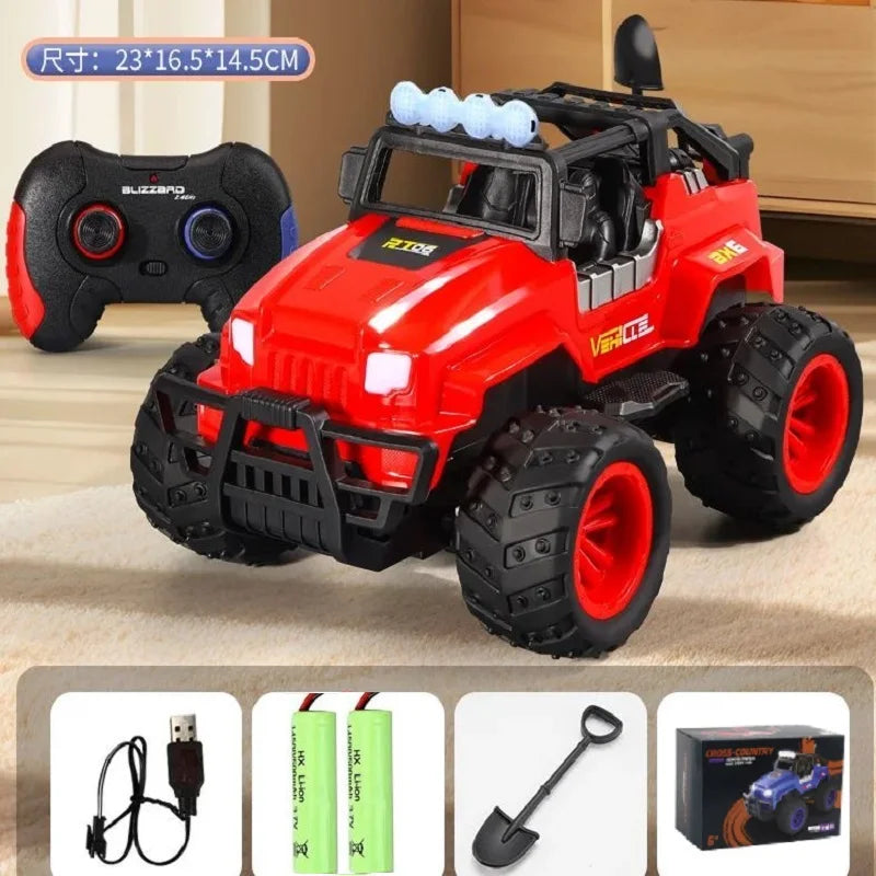 Pink Remote Control Off Road Climbing Car Toy