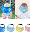 Sun Visor Hat with Fan Adjustable Elastic Buckle Large Brim Breathable USB Powered Beach Hat for Kids Portable Cooling Fan Hat