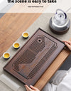 Jiangshan Tea Tray Household Small Drain Tea Table Bamboo Tea Tray Kung Fu Tea Set Accessories Tea Sea Dry Brewing Table