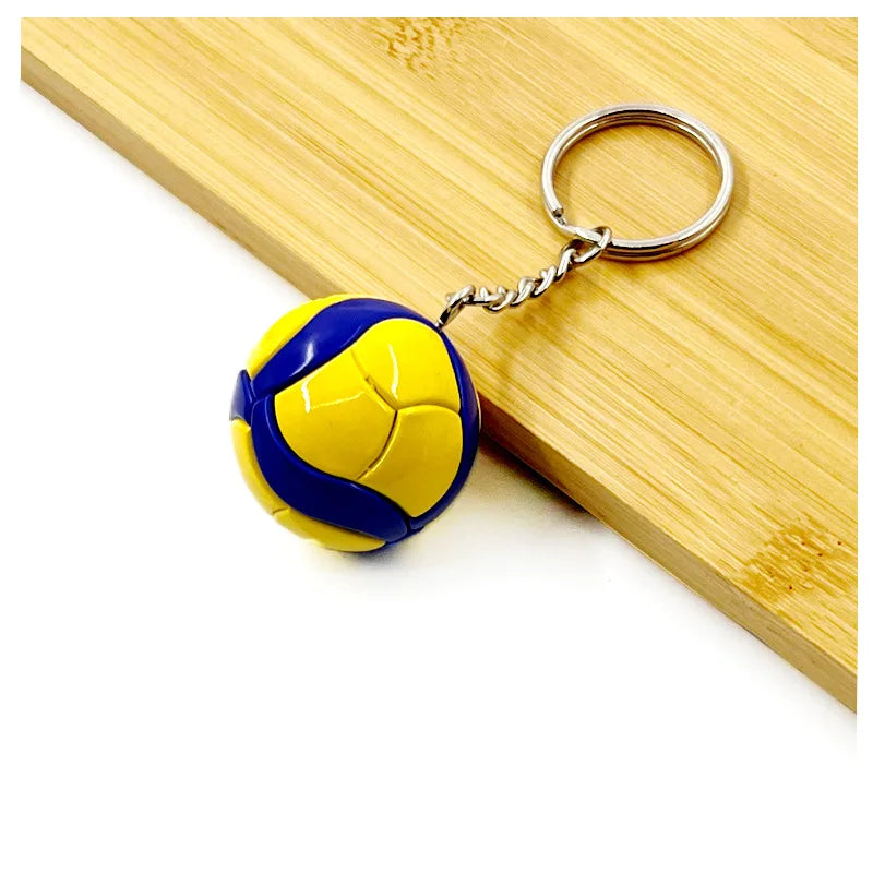 Football Club Soccer Ball Keychain Team Flag Pendant Fan Souvenir Bag Charm