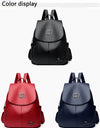 Backpack High Quality Leather Large Capacity Shoulder Bag Travel Backpack