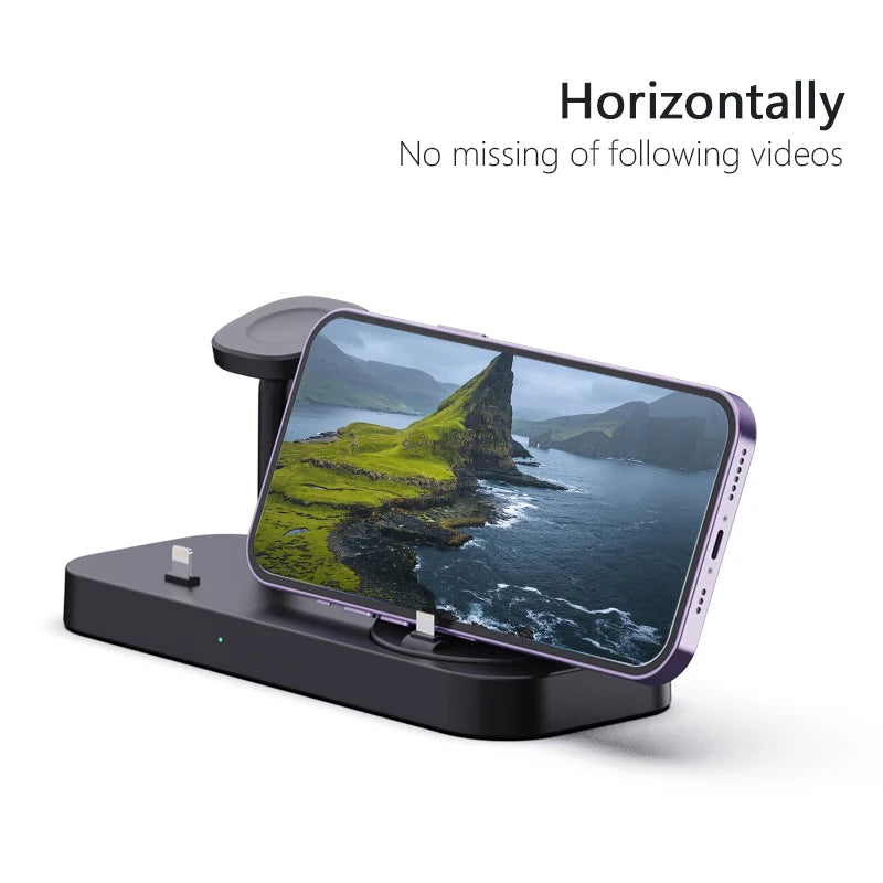 4-in-1 desktop wireless charger