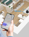 Mini Anti-lost Tracker Global Precision Positioning Locator With Find My App Extended Battery Life For  Pets Elderly