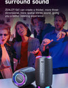 Portable Bluetooth Speaker Double Diaphragm Wireless Subwoofer Waterproof Outdoor Sound Box Stereo Music Surround