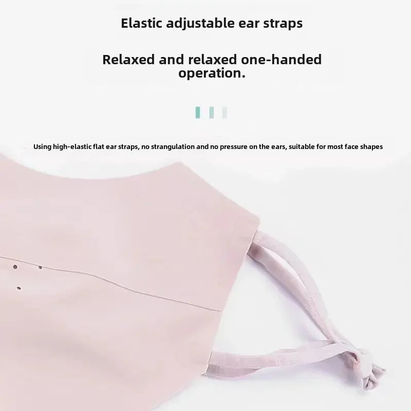 Breathable Sun Protection Face Mask For Men Women High Aesthetic Value Ice Silk Full Face Summer Sunshade Uv Protection