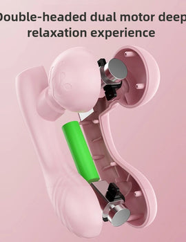 Mini Fascia  Vibrating Fast Rechargeable Dual Head Both Portable mini Muscle Relaxation Full Body Universal Massage
