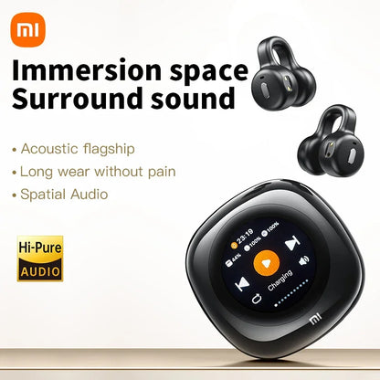 Xiaomi CT11 Wireless ANC Bluetooth Headphones LED Touch Screen Visible Earphones Active Noise Cancellation Headset