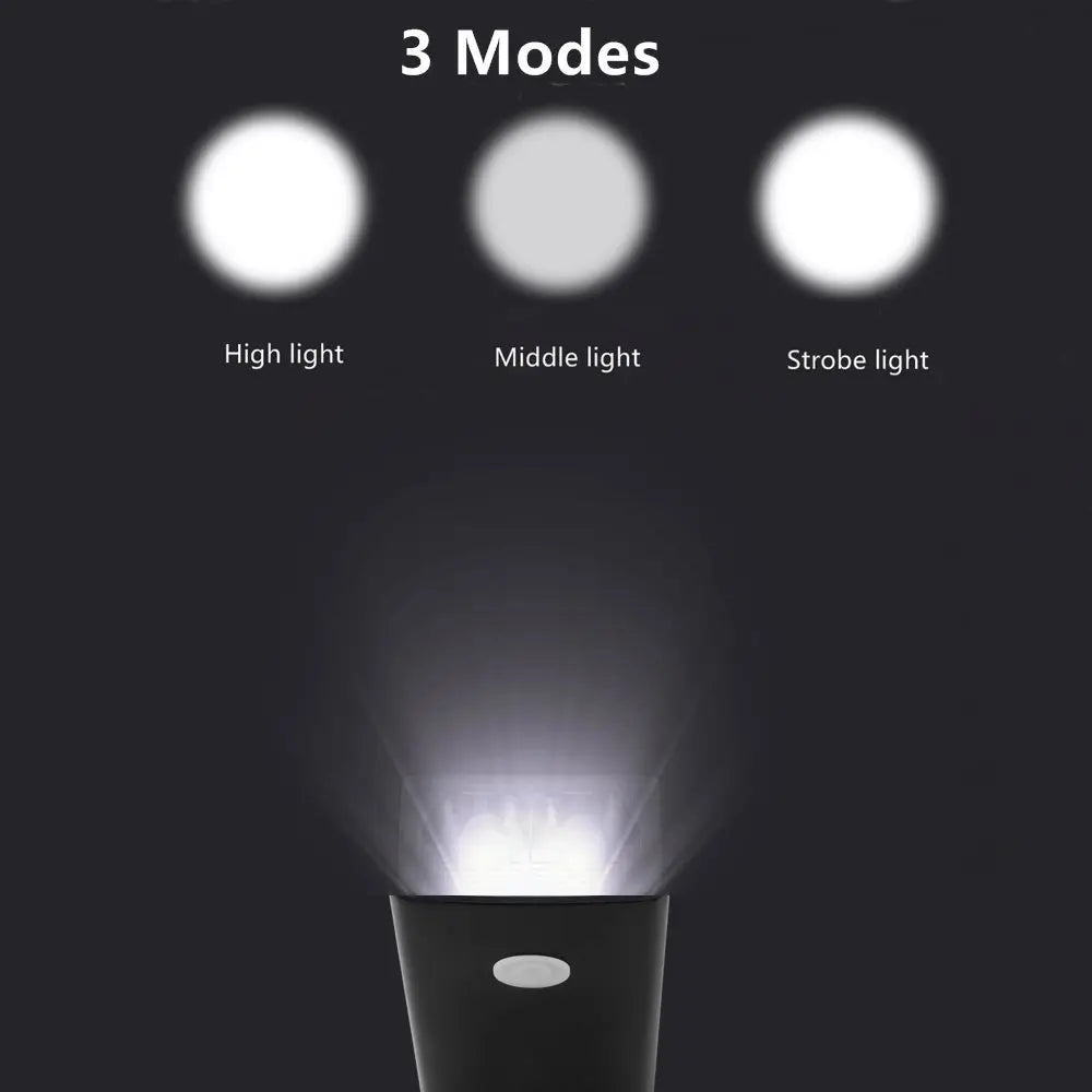 2 In 1 Rechargeable T6 LED Flashlight And Bicycle Light
