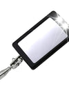 Engine Chassis Inspection Auto Repair Detector Mirror Multi-directional Folding Telescopic LED Light Reflector Tool Universal