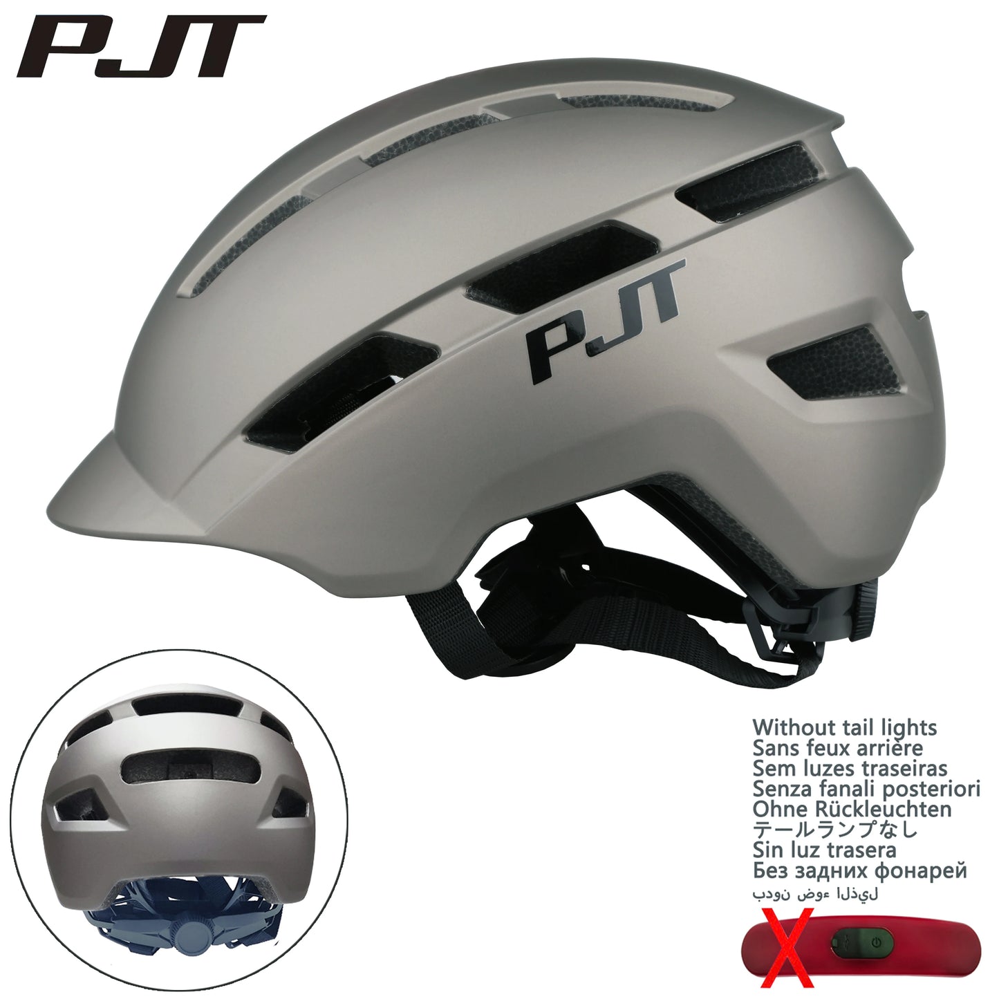 USB Rechargeable LED Cycling Helmet For Road Mountain Bike