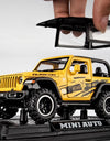 1:32 Jeep Wrangler Rubicon Alloy Off Road Diecast Model Hight Simulation Sound Light  Toy Collect Hobby Model Ornaments Gift