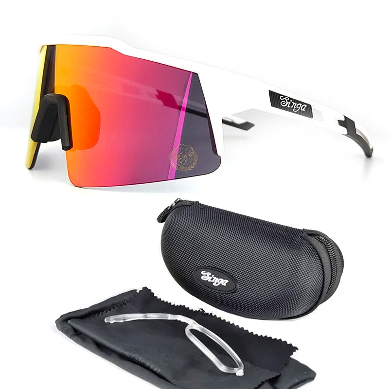 Photochromic Cycling Sunglasses UV400 Sports Bike Eyewear