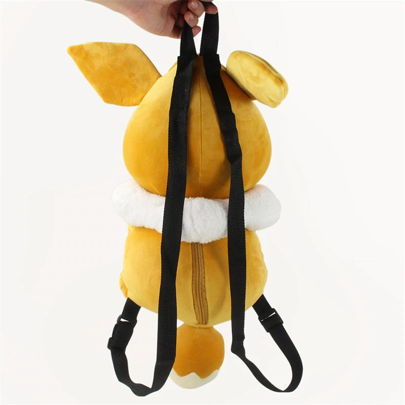 Kawaii Pokemon Plush Backpack Soft Cartoon Shoulder Bag